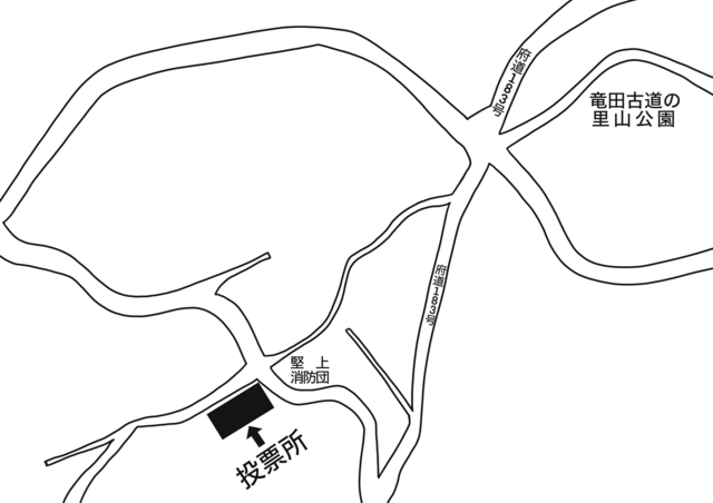 雁多尾畑会館地図