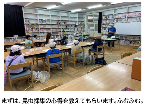 虫とりお勉強