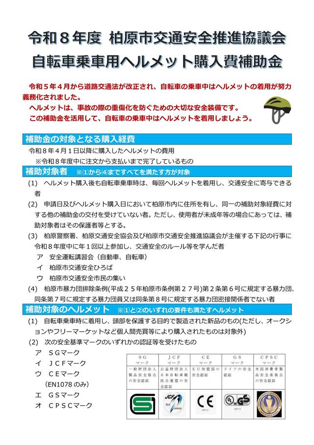 R8ヘルメット購入補助1